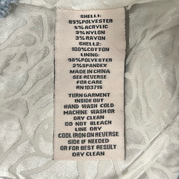 Nanette Nanette Lepore Tweed Jacket Women's Blue Size S - Picture 6 of 9